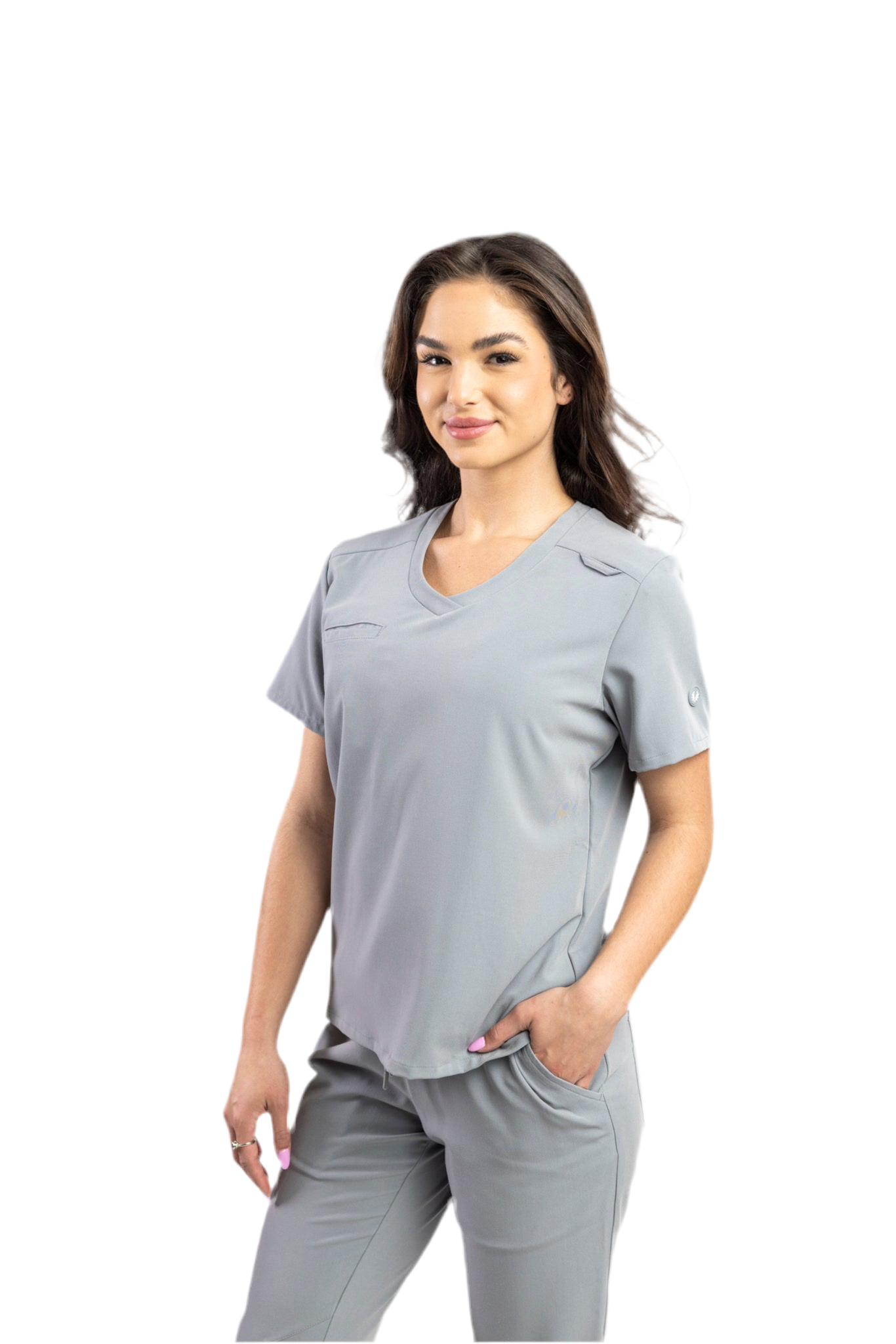 Apollo Scrubs - Hers - All Essential Tops for women, V-Neck shirt