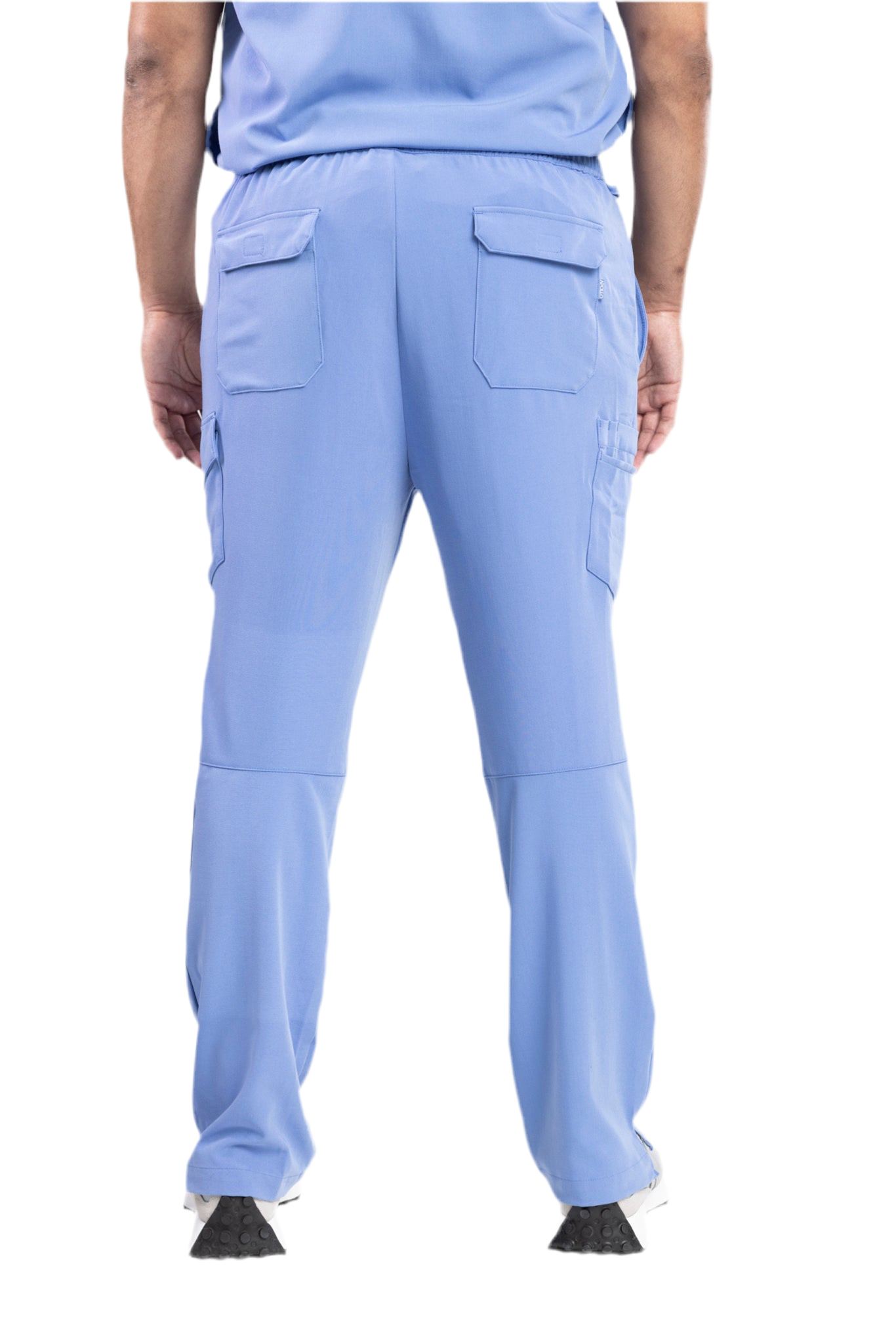 Apollo Scrubs Men's Medical Scrub Pants - Utility, Straight-Leg, Loose Style Bottom