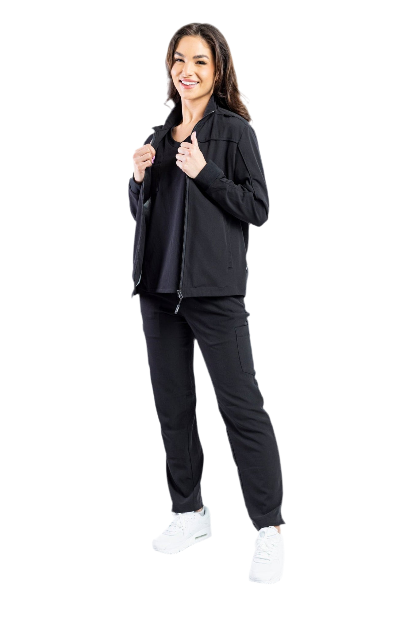 Apollo Scrubs - Hers - Jacket for women, full zip with liner and pockets