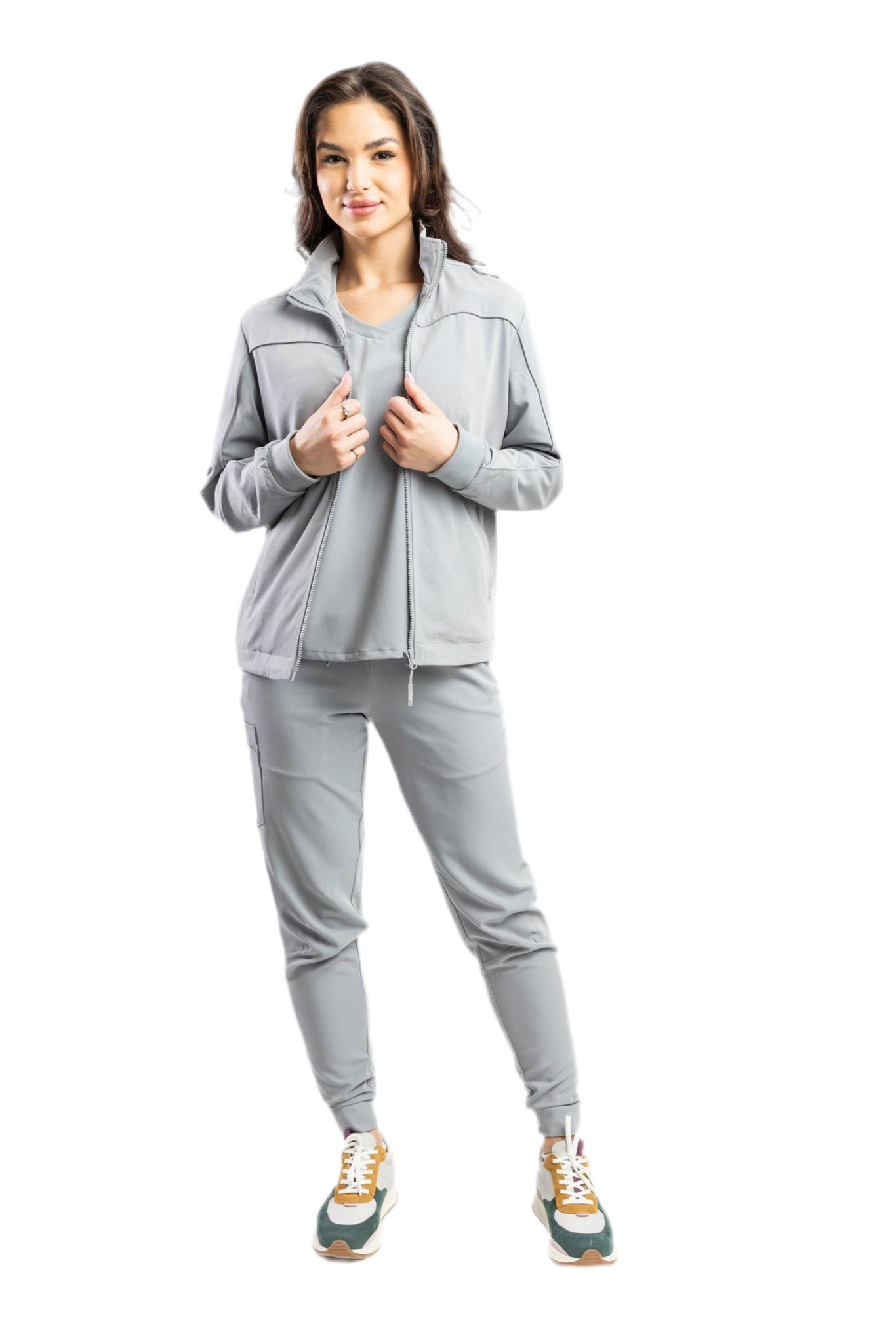 Apollo Scrubs - Hers - Jacket for women, full zip with liner and pockets