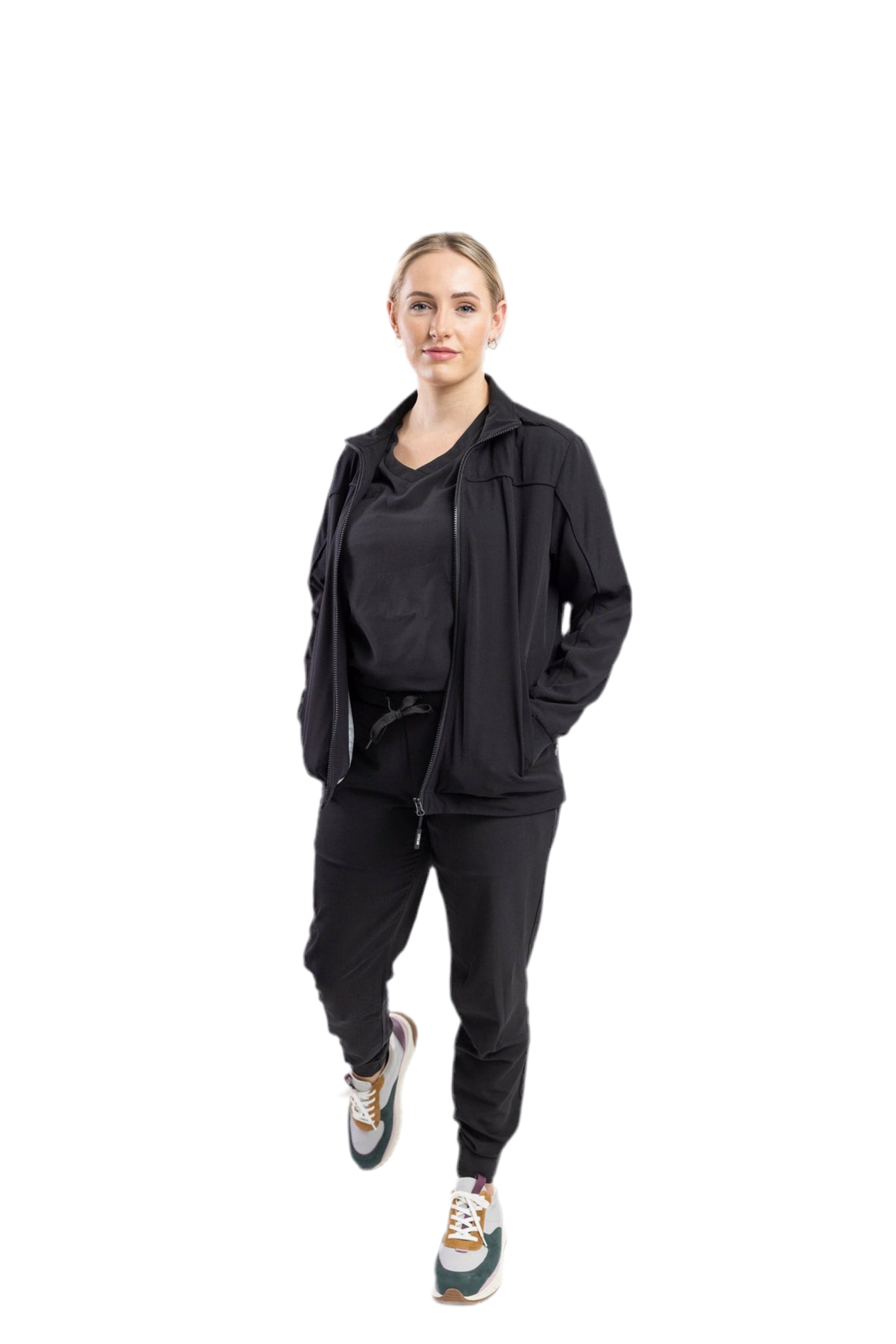 Apollo Scrubs - Hers - Jacket for women, full zip with liner and pockets