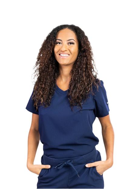 Apollo Scrubs - Hers - All Essential Tops for women, V-Neck shirt