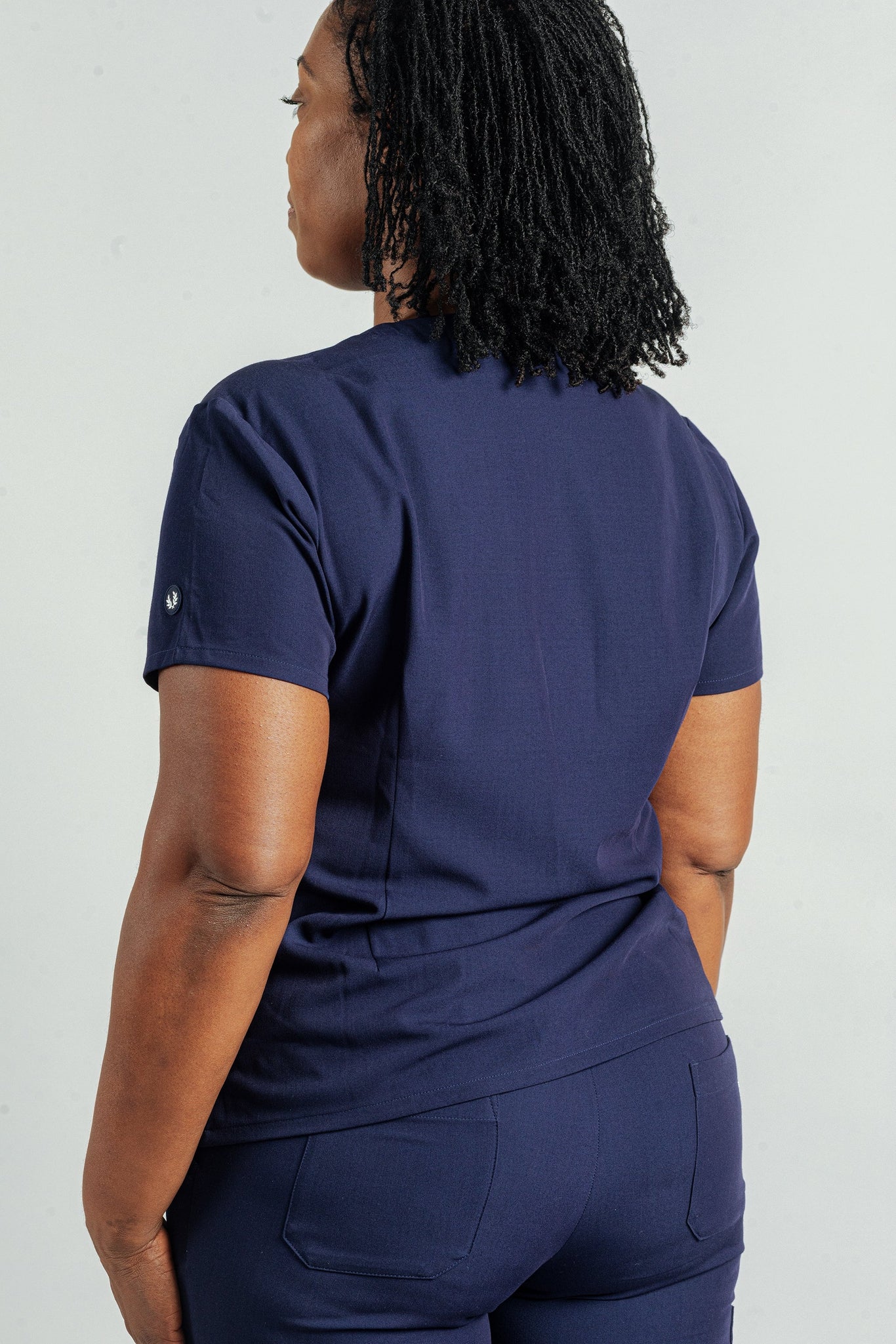 Apollo Scrubs - Hers - The Utility Tops for women, antimicrobial, V-Neck shirt